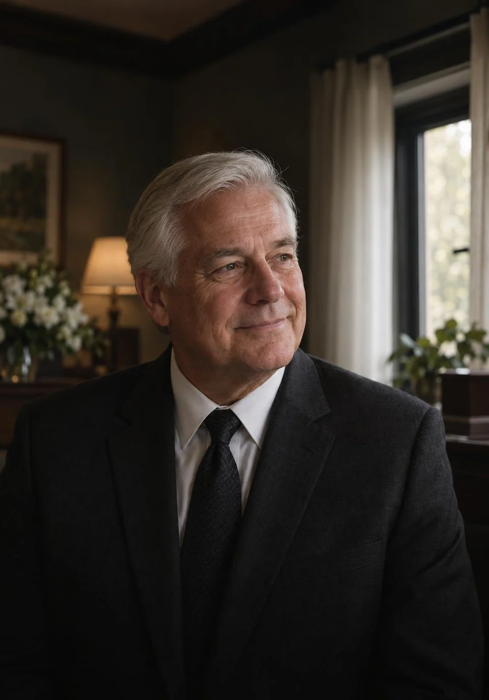 Walter D., owner of a family-owned funeral home.